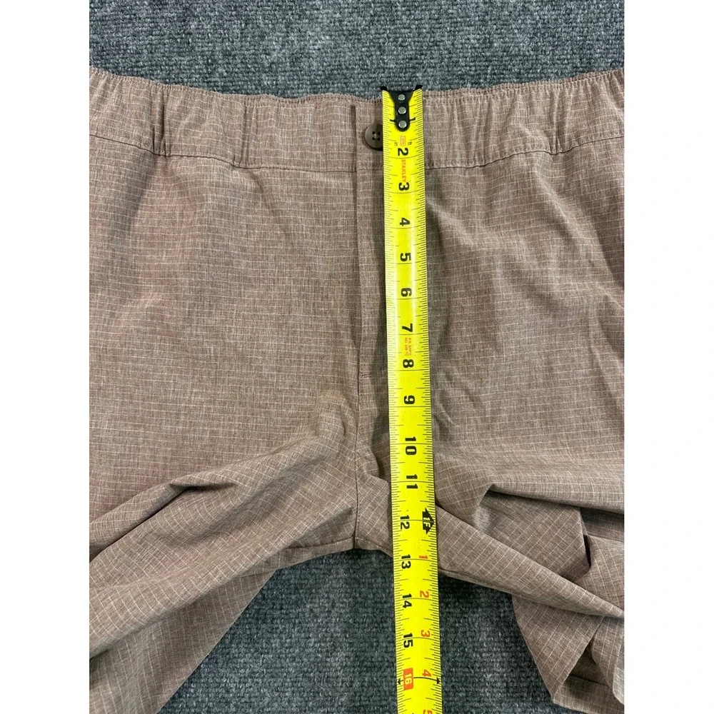 Oakley Hydrolix Mens‎ Regular Fit Shorts Brown Heathered Size 36 Active Casual